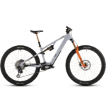 Cube AMS Hybrid ONE44 C:68X SUPER TM 400X (2026) | Voll ausgestattetes 29-Zoll-E-Mountainbike | Nebelgrau und Carbon