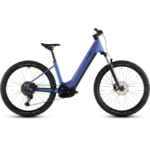 Cube Reaction Hybrid ONE 800 Easy Entry (2026) | 27,5 Zoll E-MTB Hardtail | Irisblau und Reflektierend