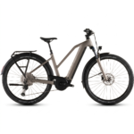 Cube Nuride Hybrid Pro 800 Trapèze (2026) | Vélo électrique de trekking | Flashstone chrome