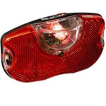 Busch + Müller Selectra Plus LED Dynamo Tail Light Red Black