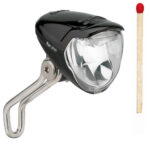 Busch + Müller Lumotec IQ2 Eyc Plus LED Dynamo Headlight Black