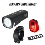 SIGMA Aura 50 / HIRO 10 USB Bike Light Set – Bild 2