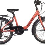 chiX 20-K6 20 Zoll Kinderfahrrad Coral/Dark Red (2026)