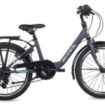 chiX 20-K6 20 Zoll Kinderfahrrad Dark Grey/Aqua (2026)