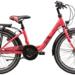 chiX 20-N3 20 Zoll Kinderfahrrad Coral/Dark Red (2026)
