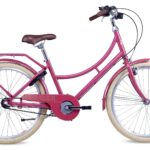 chiX classic 24-N3 24 Zoll Kinderfahrrad Berry/Beige (2026)