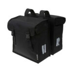 Doppel-Gepäckträgertasche Mara XXL 47 l Schwarz