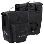 Gepäckträgertasche Aqua Back Plus Schwarz