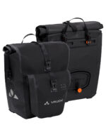 Gepäckträgertasche Aqua Back Plus Schwarz