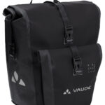Gepäckträgertasche Aqua Back Plus Single 25,5 L Schwarz