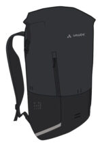 Gepäckträgertasche CityGo Bike 23 II Schwarz – Bild 12