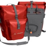 Gepäckträgertasche Aqua Back Plus Double 51 L Lava