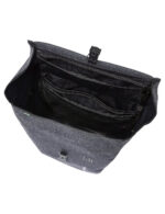 Gepäckträgertasche ReCycle Pro Single 18,5 L Schwarz – Bild 3