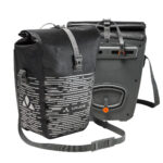Hinterradtasche Aqua Back Luminum II Schwarz