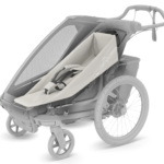 Kinderanhänger Babytrage Hängematte Creme