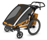 Kinderanhänger Sport 2 Double natural gold