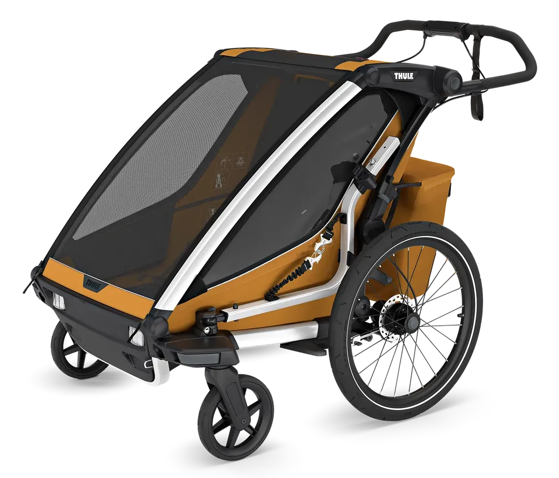 kinderanhaenger-sport-2-double-natural-gold-1.png Kinderanhänger Sport 2 Double natural gold – Bild 1