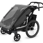 Kinderanhänger Sport 2 Double Schwarz