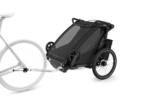 Kinderanhänger Sport 2 Double Schwarz – Bild 5