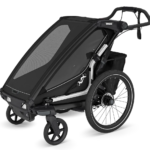 Kinderanhänger Sport 2 Single schwarz