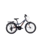 troX 20-K6 20 Zoll Kinderfahrrad Dark Grey/Orange (2026)
