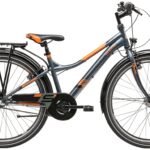 troX 26-N3 26 Zoll Jugendfahrrad Dunkelgrau/Orange (2026)