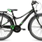 troX 26-N3 26 Zoll Jugendfahrrad Schwarz/Neongrün (2026)