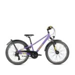 troX Pro 24-K7 24 Zoll Kinderfahrrad Pearl Violet/Yellow (2026)