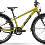 Yanga 24 Street 24 Zoll Kinderfahrrad Mustard/Black (2026)